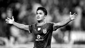 Sunil chhetri is an indian professional footballer who plays as a striker or winger and captains both indian super league side bengaluru fc. Sunil Chettri Beat Lionel Messi S Record Last Night You Didn T Even Know It Gq India