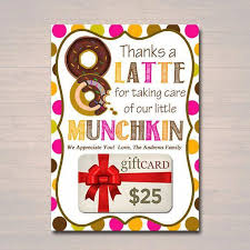 Our Personalised Thank You So Much Presents For Teachers Will Likely Pleasure For The Offender F Daycare Teacher Gifts Babysitter Gifts Teacher Christmas Gifts