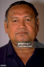 Portrait of team manager Peter Schuster of Manu Samoa. \ Mandatory... News  Photo