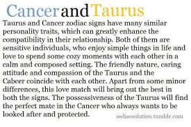 As taurus is a very affectionate sign and cancer is very emotional, a romantic relationship between these two signs can almost become a perfect romance. Cancer X Taurus By Rufionitram On Deviantart