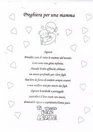 Ora io scrivo una poesia. Poesia Per La Mamma Maestrarenata