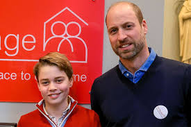 Prince William Brings Prince George to Homelessness Charity, Just ...