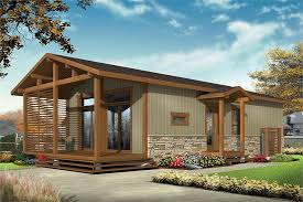 A two bedroom park model cabin. 2 Bedrm 700 Sq Ft Cottage House Plan 126 1855