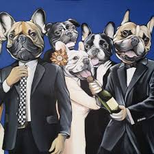 French Bulldog Frenchie Teunen Jeroen Teunen French Bulldog Art Frenchie Funny Drawings