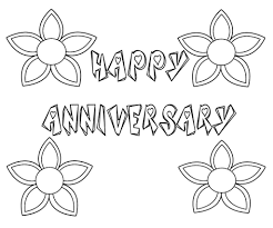 Happy anniversary coloring pages printable for mom and dad for free to print and download with heart shape beautifull flowers and twisted text. Happy Anniversary Coloring Pages Print Happy Anniversary Happy Birthday Coloring Pages Coloring Pages