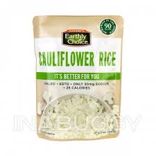 I've heard lots about cauliflower rice and know. Nature S Earthly Choice Cauliflower Rice 6pk 241g Costco Salgary Grocery Delivery Inabuggy