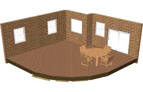 Each plan includes framing, front and side elevations, foot layout, material list, 3d rendering, building details, and estimated costs. Free Deck Plans Timbertech Azek Composite Decking Balustrade Porch