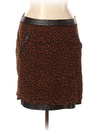 Details About Mynt 1792 Women Brown Casual Skirt 16 Plus