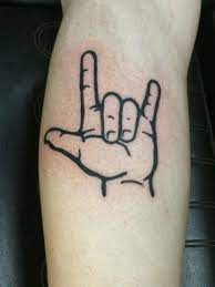 Fyeahtattoos Com Sign Language Tattoo Love Yourself Tattoo Tattoo Designs Men