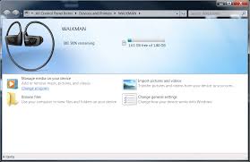 How To Install The Content Transfer Software Included With The Walkman Player Sony Usa