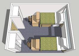 12ft × 12ft = 144 sq ft. Manzanita Mohave Room Layout Housing Residential Life