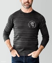 Download Download Premium Psd Of Cheerful Man In A Long Sleeve Gray Top Mockup Shirt Mockup Long Sleeve Tshirt Men Long Sleeve