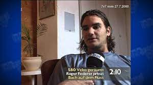 Roger federer holds several atp records and is considered to be one of the greatest tennis players of all time. Teenager Roger Federer 18yo Shows His Room Excl Telebasel Interview Youtube
