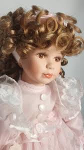 PORCELAIN DOLL (583 ) " Imogen " 16 "-40 cm .Promenade Collection £18.00