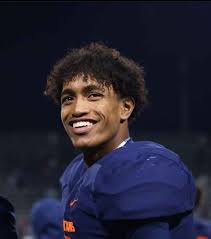 Track and field athlete Corey Johnson sets his eyes