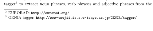 Latex How To Put Superscript And Link To Url Downpage Tex Latex Stack Exchange