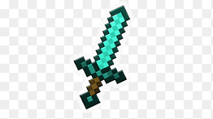 Learn about the stats and effects of diamond sword, and what missions . Diamond Sword Minecraft Sword Angle Diamond Png Pngegg
