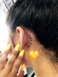 Pin By Maria On Tattoos Tattoos Cute Ear Tattoos Tattoo Trends