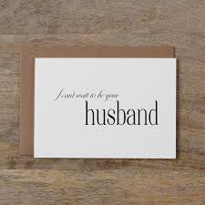 I Can T Wait For You To Be My Wife I Can T Wait To Be Your Husband I Can T Wait To Marry Etsy To My Future Wife Wedding Cards Future Wife