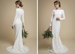 20 Elegant Minimalist Meghan Markle Style Wedding Dresses Etsy Wedding Dress Wedding Dress Long Sleeve Tight Wedding Dress
