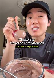 Healthy Chocolate Covered Strawberries Recipe