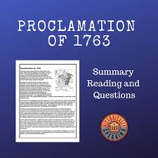 A Summary Of Boundaries Set By The British Against The Colonies After The French And Indi American History Classroom Teacher Essential 7th Grade Social Studies