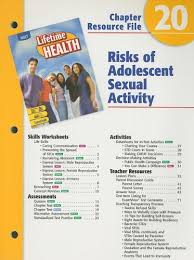 9780030681141 Holt Lifetime Health Chapter 20 Resource File Risks Of Adolescent Sexual Activity Abebooks 0030681146