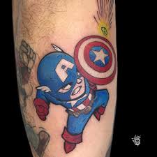 A captain america tattoo is ideal for those who are fans of the comics of the leader of the avengers. Updated 40 Heroic Captain America Tattoos
