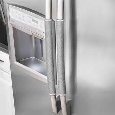 If you're looking for something that's not on this list, keep in mind. Amazon Com Ougar8 Refrigerator Door Handle Covers Protective Electrical Kitchen Appliances Gloves Fridge Microwave Dishwasher Door Cloth Protector Catches Drips Smudges Fingerprints Dust Covers Gray Plush Home Kitchen