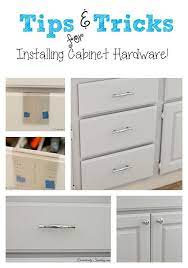 Installing Cabinet Hardware The Easy Way Installing Cabinets Cabinet Hardware Home