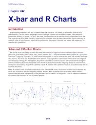 X Bar And R Charts