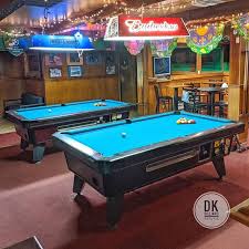 New Standard Green Backed Cloth At Godfathers Billiards Dkbilliards Playpool Mancave Gameroom Pooltable In 2020 Billiards Play Pool Pool Table