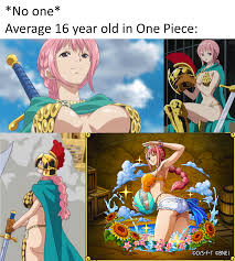 Rebecca is still adorable though : r/MemePiece