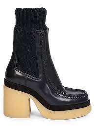 Shop Chloe Jamie Platform Ankle Boots Saks Fifth Avenue