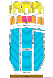 Paramount Theatre Co Seating Chart