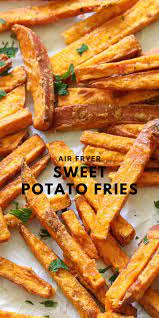 The Best Air Fryer Sweet Potato Fries In 2021 Air Fryer Sweet Potato Fries Air Fryer Recipes Healthy Air Fryer Dinner Recipes