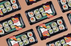 Free burger box packaging mockup. 18 Incredible Sushi Packaging Designs For Inspiration Decolore Net