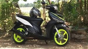 Top modifikasi motor mio terbaru modifikasi motor via kreasiotomania.blogspot.com. Modif Mio J Standar Sederhana Tapi Elegan Youtube