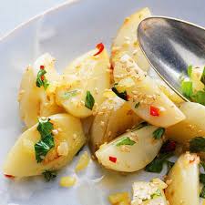 Topinambur Mit Sesam Und Koriander Topinambur Rezept Topinambur Rezepte