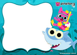 Lia griffith is a designer, maker, artist, and author. Free Editable Baby Shark Birthday Invitation Novocom Top