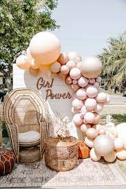 Kara S Party Ideas Muted Pink Boho Baby Shower Kara S Party Ideas