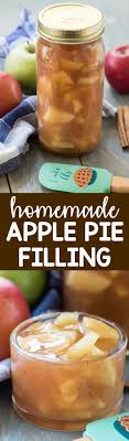 My apple pie filling recipe can be used for pie, muffins, and even turnovers! Homemade Apple Pie Filling Crazy For Crust