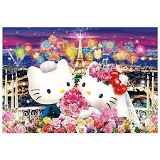 Hello kitty jigsaw puzzle 1000 pieces hawaiian wedding sanrio japan puzzle size: Hello Kitty Jigsaw Puzzle 1000 Pieces Wedding In Paris Sanrio Japan Hello Kitty Wedding Hello Kitty Hello Kitty Pictures