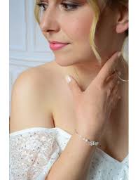 Collier mariage Eva perles et cristaux style rétro vintage