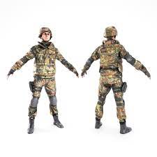 The leutnant of the bundeswehr belongs to the leutnant's rank group (also: Artstation Soldier In Bundeswehr Uniform Deep 3d Studio