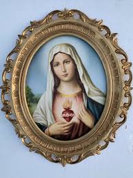 Click to listen to santana on spotify: Heiligen Bild Maria Bild Mit Rahmen Madonna Antik 58x68cm Maria Mutter Gottes Kaufen Bei Pintici Keskin Export