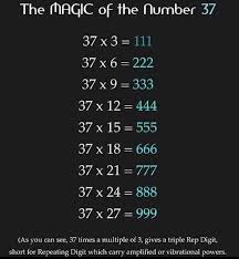 37 Is A Magical Number U Say Math Methods Math Humor Learning Math