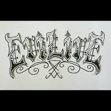 Current tattoo trends including gang tattoos and lettering. Robert Pawlewski Custom Artist