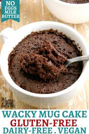 We've collated our favourite gluten free desserts for all the family to enjoy. Gluten Free Chocolate Mug Cake Dairy Free Vegan Mama Knows Gluten Free