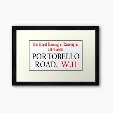Shop from the world's largest selection and best deals for stoneware whittard of chelsea mugs. Ladbroke Grove Street Sign Framed Art Print By Rogue Design Redbubble